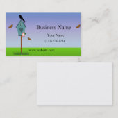 Vogelscene Visitekaartje (Voorkant / Achterkant)