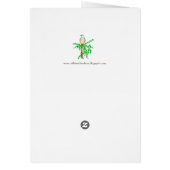 Vogelschaar op maat van brochure Mistletoe Blank (Achterkant)