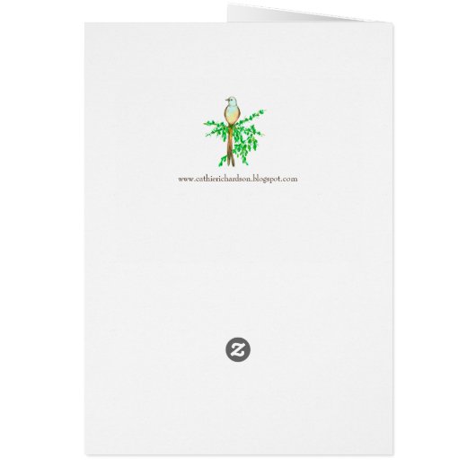 Vogelschaar op maat van brochure Mistletoe Blank (Achterkant)