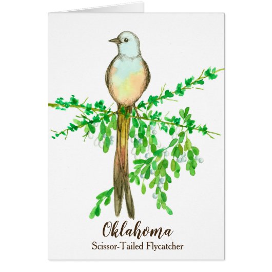 Vogelschaar op maat van brochure Mistletoe Blank (Voorkant)