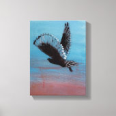 Vogelschilder Zonneoporren Canvas Afdruk (Voorkant)