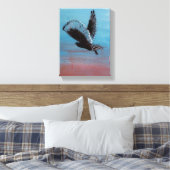 Vogelschilder Zonneoporren Canvas Afdruk (Insitu (Slaapkamer))