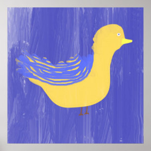vogelschilderkunst poster