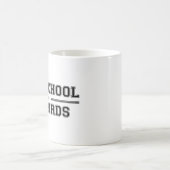 Vogelschool voor vogels koffiemok (Center)