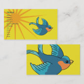 Vogelsector Visitekaartje (Voorkant / Achterkant)