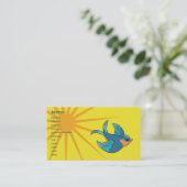 Vogelsector Visitekaartje (Staand voorkant)