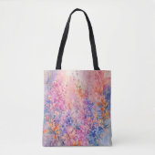 Vogelsgezang Tussen Bloesems Tote Bag (Voorkant)