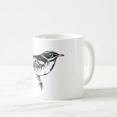 Vogelsilhouet Koffiemok (Voorkant rechts)