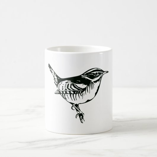 Vogelsilhouet Koffiemok (Center)