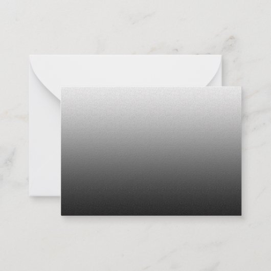 Vogelsilhouet na begrafenis bedankkaart notitiekaartje (Achterkant)