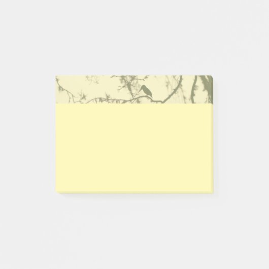 Vogelsilhouet Post-it® Notes (Voorkant)