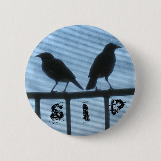 vogelsilhouettes-resize, S, I, P Ronde Button 5,7 Cm