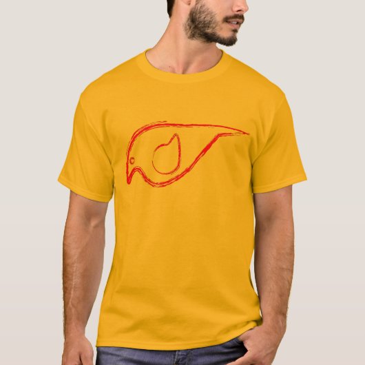 vogelslag t-shirt (Voorkant)