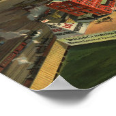 vogelsoort Uitzicht van Boston Circa 1902 Poster (Hoek)