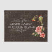 vogelsoorten Rozen Franstalig donker weefselpapie Tissuepapier