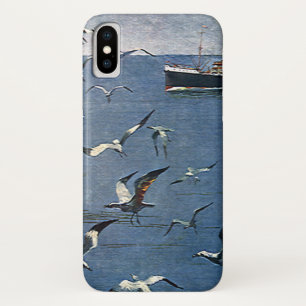  vogelsoorten, zeegarren en Vissende boten Case-Mate iPhone Case
