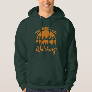 Vogelspionage Complotdenker Hoodie