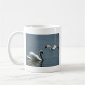 Vogelsport met zwaan koffiemok (Links)