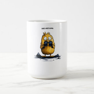 Vogelspotten Funny Cartoon Karakter Ironische Humo Koffiemok