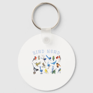 Vogelspotten Nerd Vogelobservatie Vogelliefhebber  Sleutelhanger