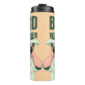 Vogelspotter Hobby vogelobservatie  natuurwaarneme Thermosbeker (Voorkant)