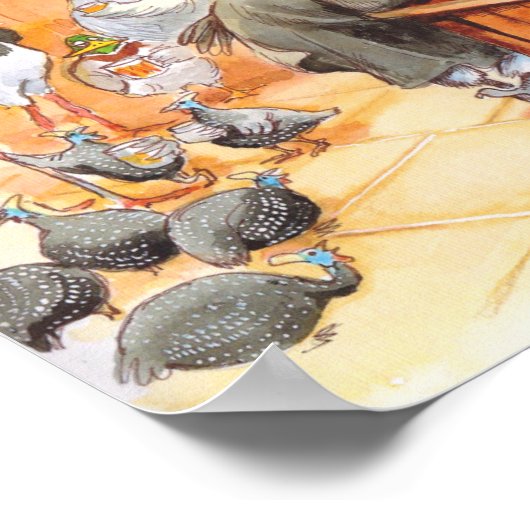 vogelstaaf poster (Hoek)