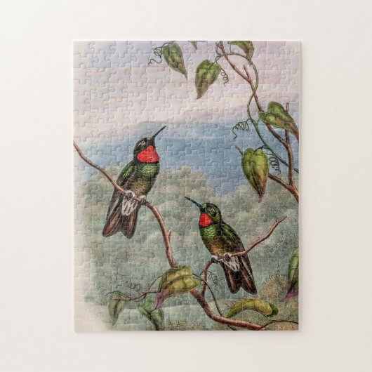 vogelstand door John Gould Legpuzzel (Verticaal)