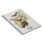 vogelstand Lover Gift Notitieboek (Rechterzijde)