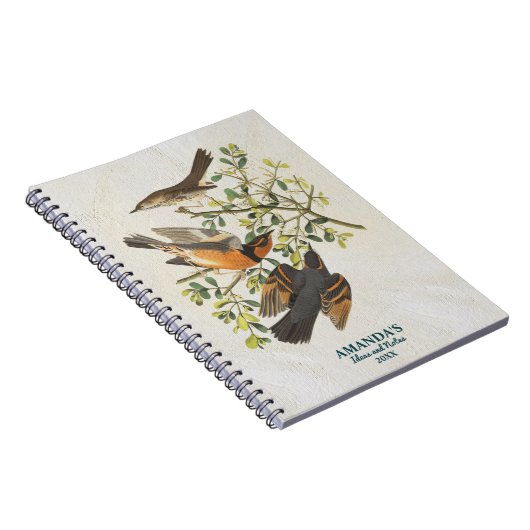  vogelstand Lover Gift Notitieboek (Rechterzijde)