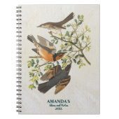  vogelstand Lover Gift Notitieboek (Voorkant)