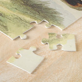 Vogelstand op de grond,  kijk legpuzzel (Zijkant)