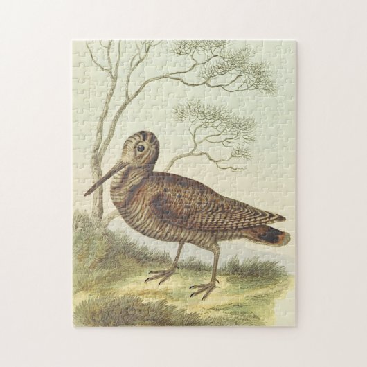 Vogelstand op de grond,  kijk legpuzzel (Verticaal)