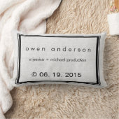 Vogelstatistieken van de baby op maat kussen (Deken)