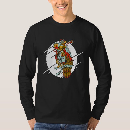 Vogelsteampunk Mechanische adelaar 1 T-shirt (Voorkant)