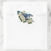 VogelStickers Ronde Sticker (Tas)