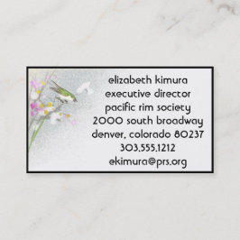  vogelstijl Visitekaartjes