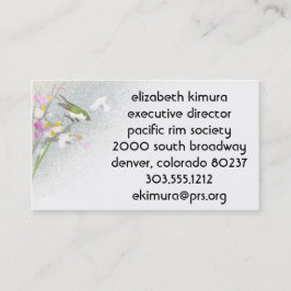  vogelstijl Visitekaartjes