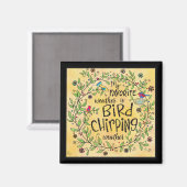 Vogelstrijkweerwater Magneet (Voorkant / Achterkant)