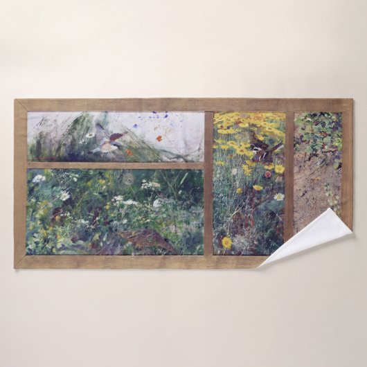 Vogelstudies, Bruno Liljefors Badhanddoek (Badhanddoek)