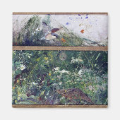 Vogelstudies, Bruno Liljefors Magneet (Voorkant)