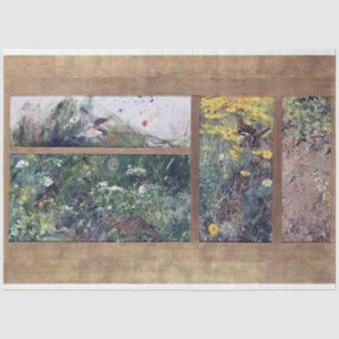 Vogelstudies, Bruno Liljefors Tissuepapier