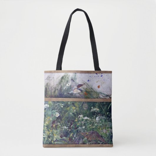 Vogelstudies, Bruno Liljefors Tote Bag (Voorkant)