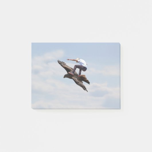 Vogelsurfen Post-it® Notes (Voorkant)