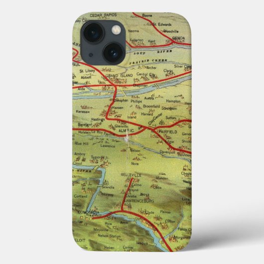 Vogelsvlucht Great Plains Case-Mate iPhone Case (Achterkant)