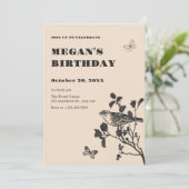 vogeltak kaart (Staand voorkant)