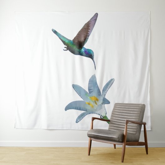 Vogeltapijt Wandkleed (In Situ (horizontaal))