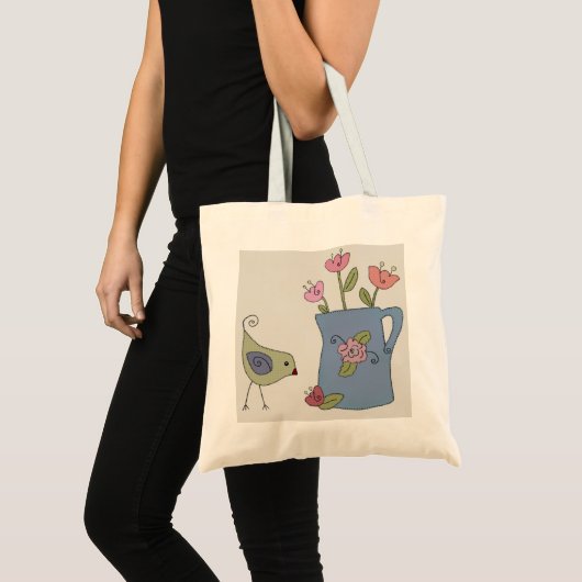 Vogeltasche Tote Bag (Voorkant (product))