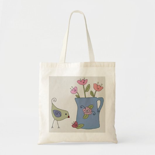 Vogeltasche Tote Bag (Voorkant)