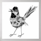 VogelTattoo 2 Poster (Voorkant)