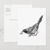 VogelTattoo Briefkaart (Voorkant / Achterkant)